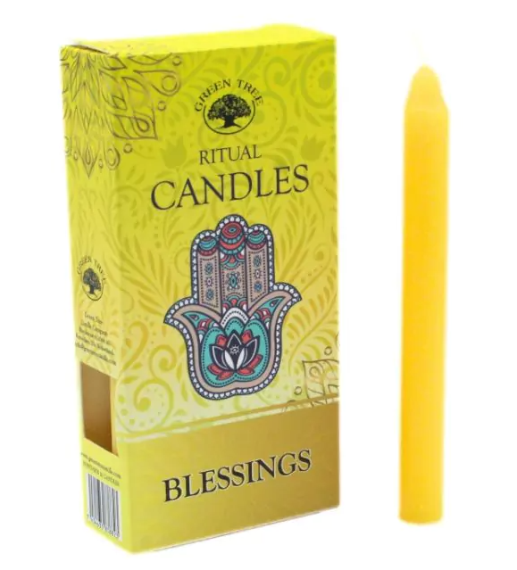Green Tree - Ritual Candles - Blessing (10 stuks)
