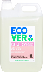 Ecover - Wol & zijde wasmiddel refill Waterlelie, Honingdauw en Komkommer   - 5 L