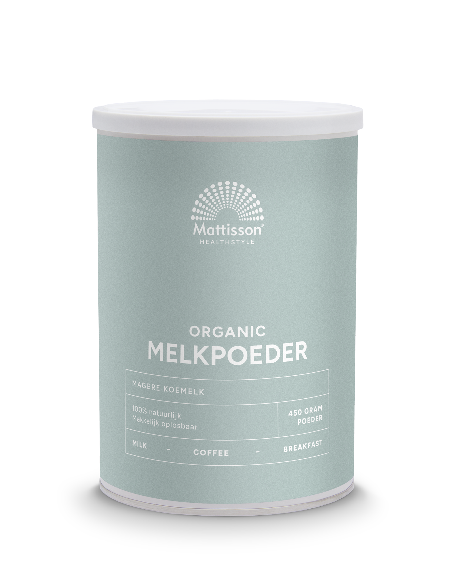Biologische Magere Melkpoeder - 450 gram - Mattisson 