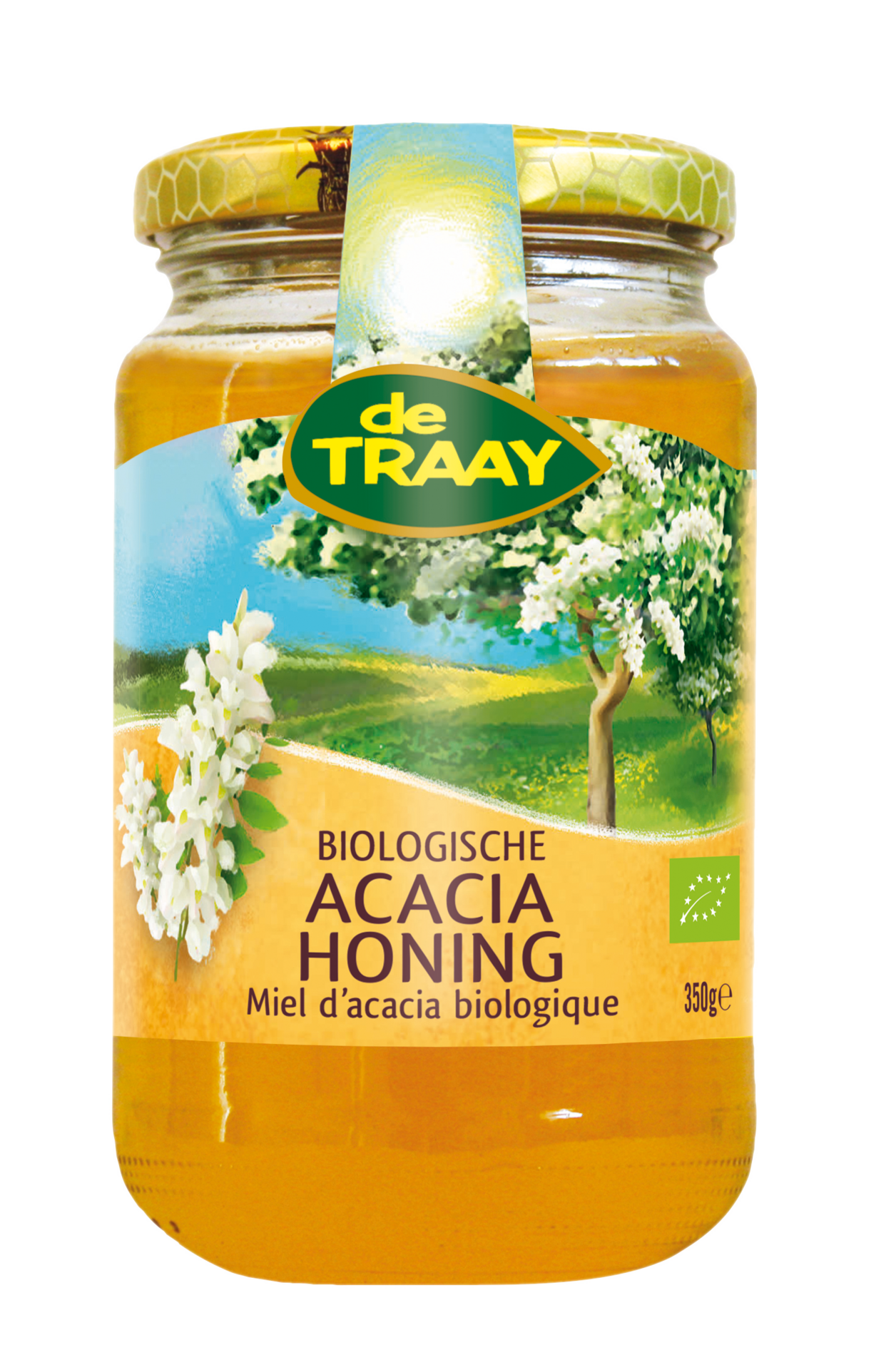 Acaciahoning  BIO - 350 gram - De Traay