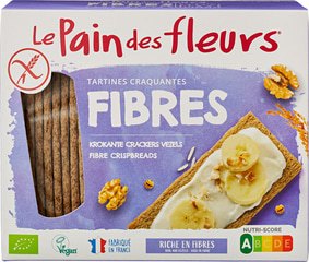Le Pain des Fleurs - Krokante Crackers Vezels - 150 gram