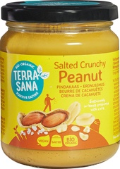 TerraSana - Pindakaas Crunchy - 250 gram