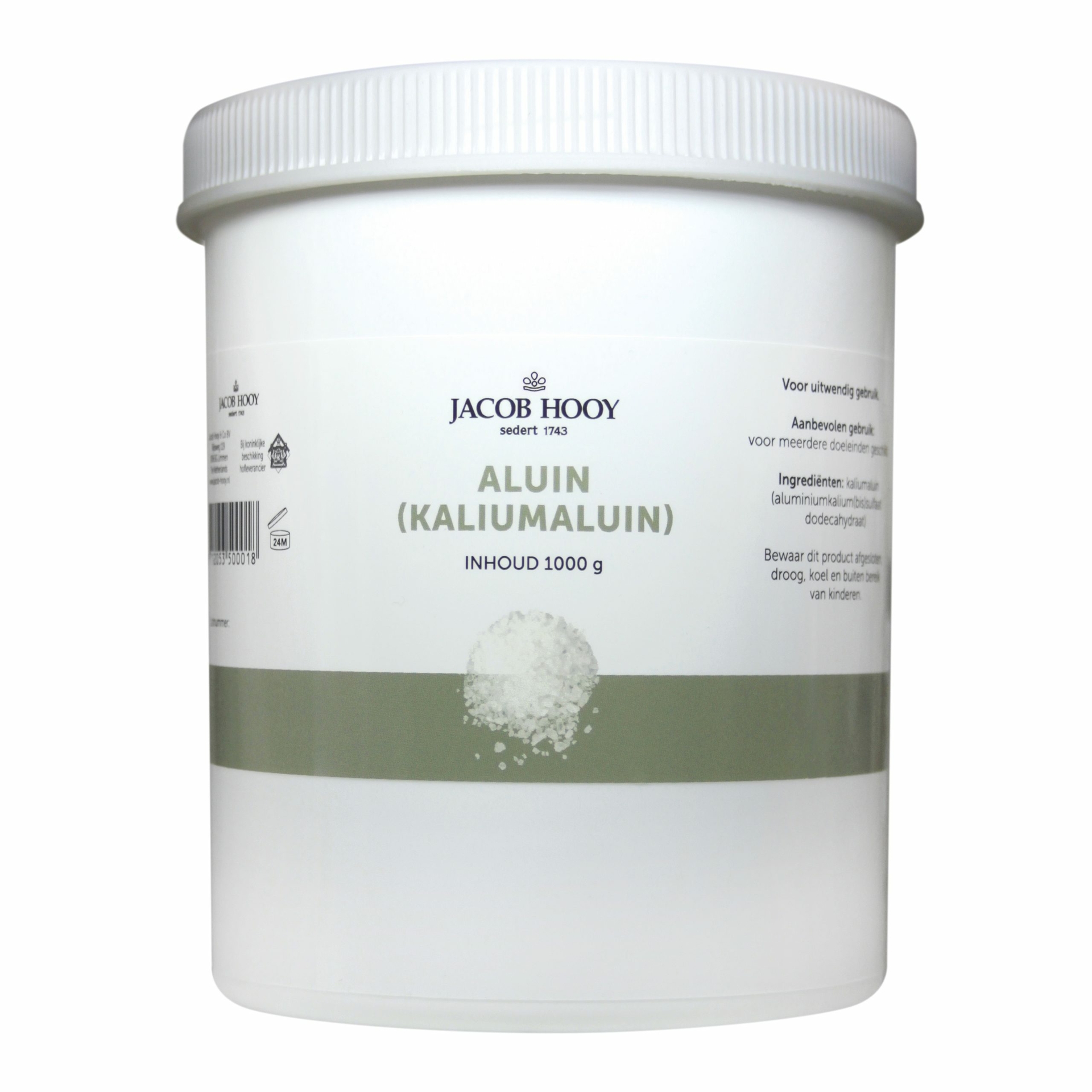 Jacob Hooy - Aluin kristal - 1000 gram