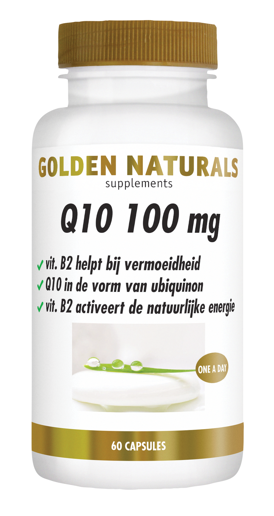 Golden Naturals - Q10 100mg - 60 capsules