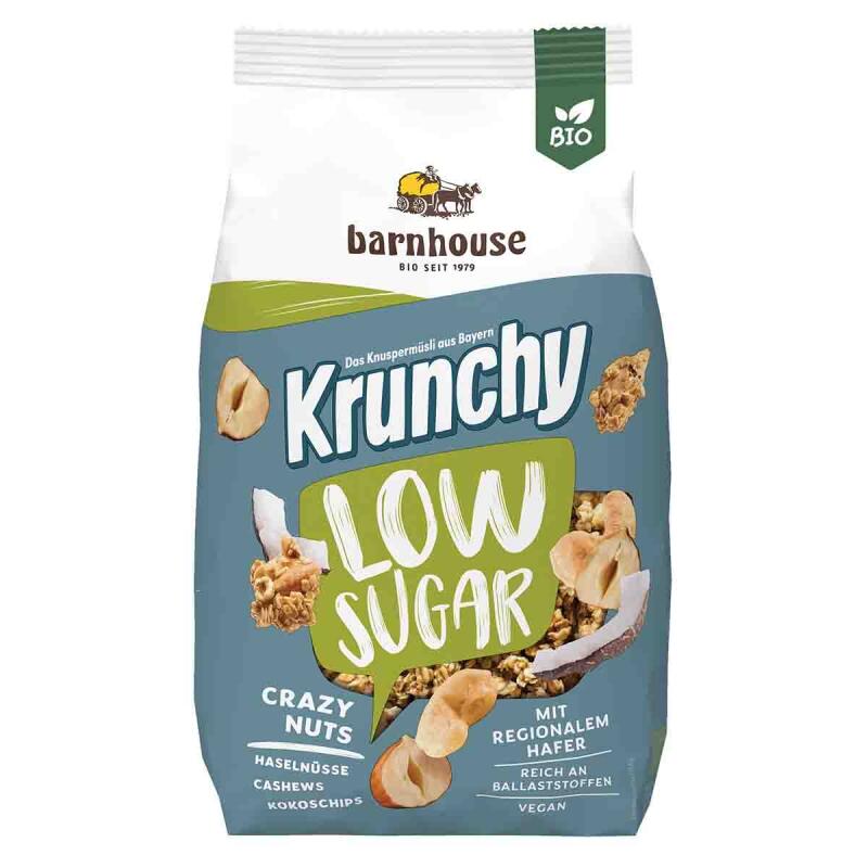 Barnhouse - Krunchy low sugar crazy nuts - 375 gram