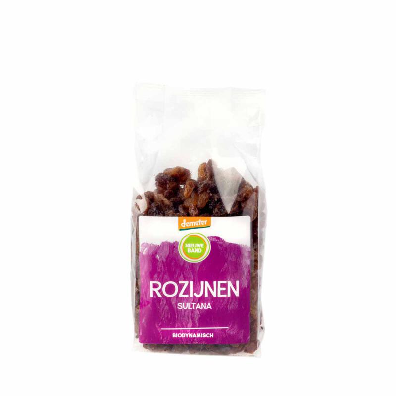 De Nieuwe Band - Rozijnen Sultana Bio - 250 gram