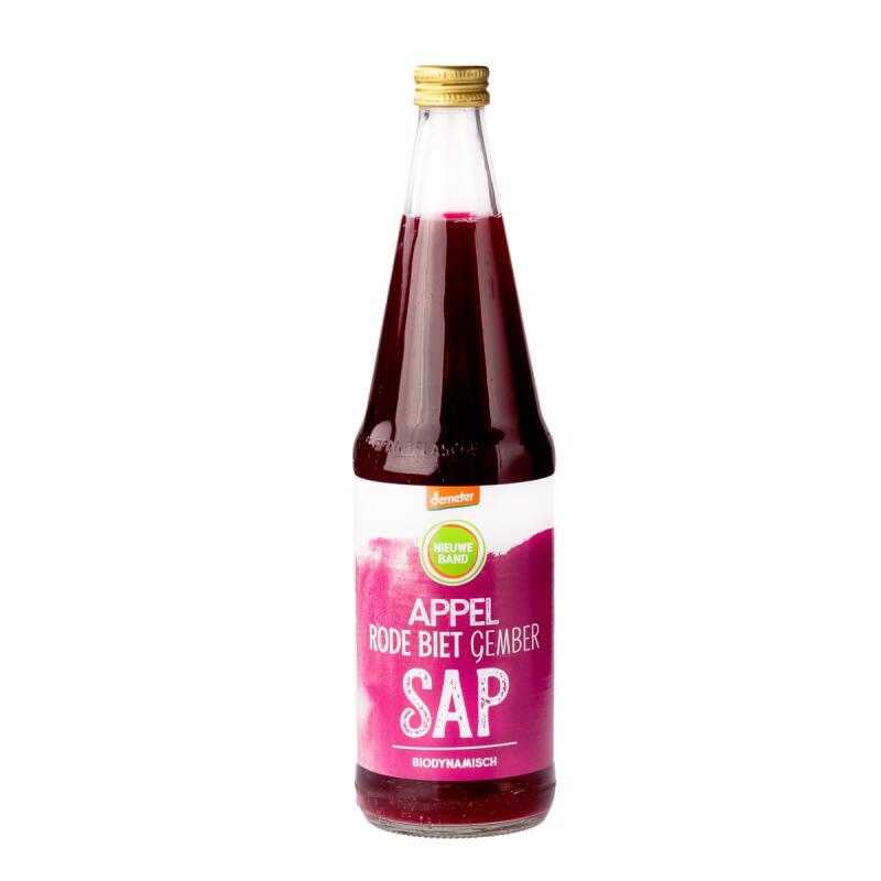 De Nieuwe Band - Appel-Rode Biet-Gembersap Demeter Bio - 700ml