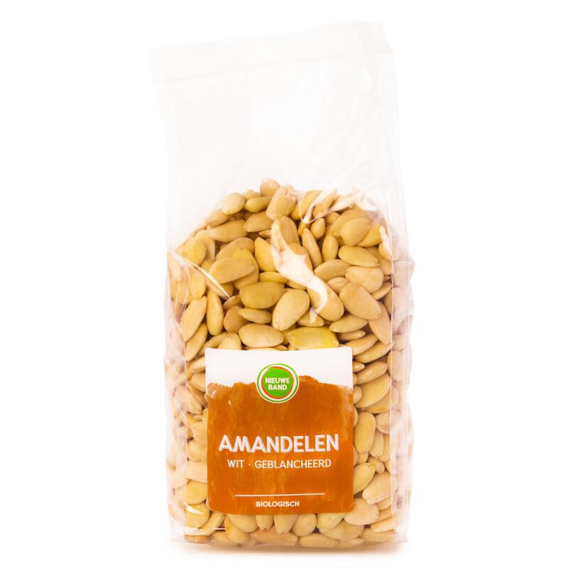 De Nieuwe Band - Amandelen Wit Bio - 1000 gram