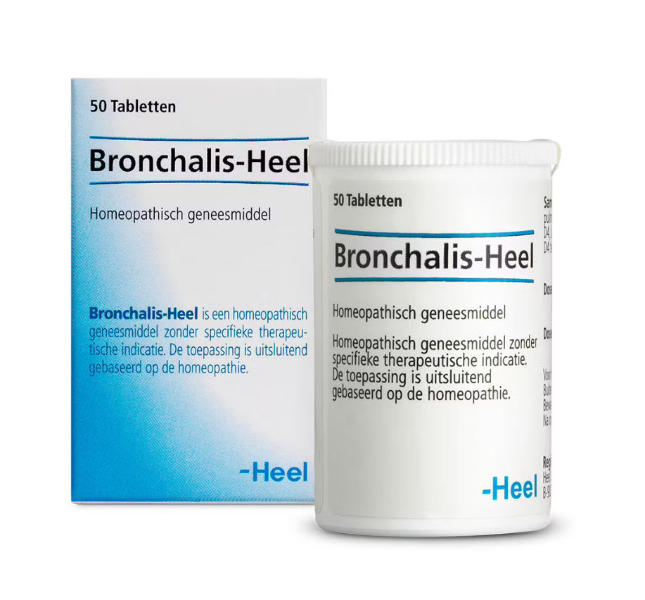 Heel Bronchalis Heel Tabletten 50 tabletten &ndash; Smelttabletten zonder water in te nemen