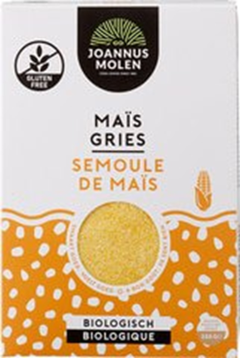Joannusmolen  - Maisgries / Polenta Bio Glutenvrij - 350 gram