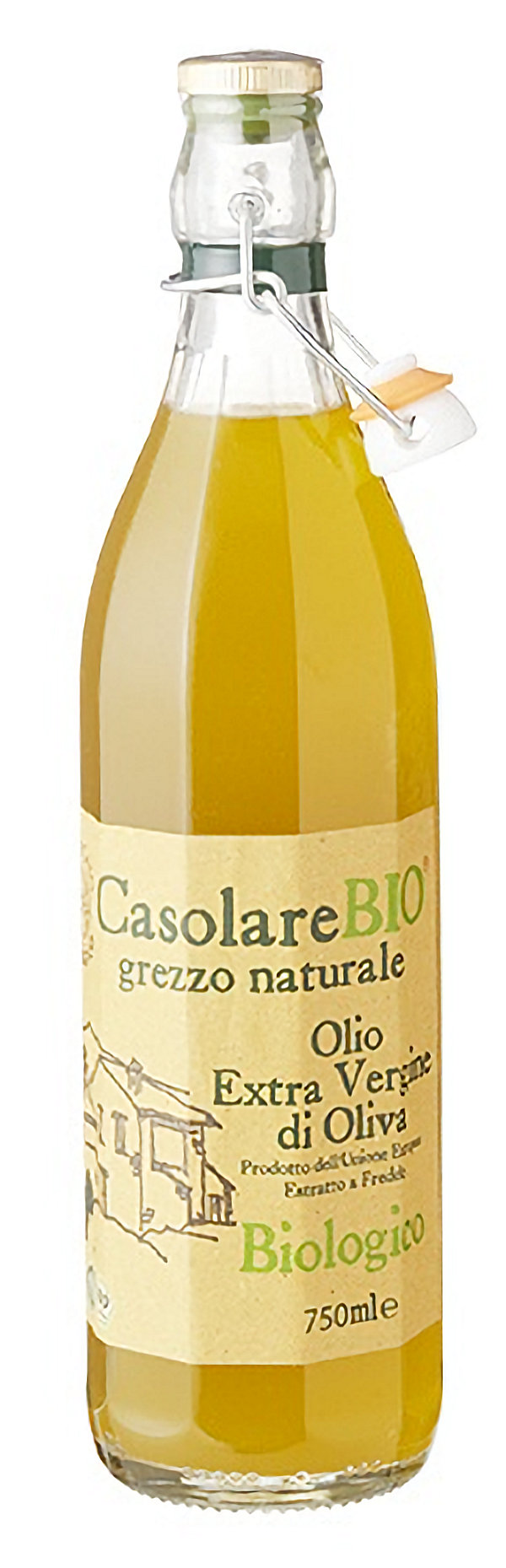 Il Casolare Biologische Ongefilterde Olijfolie met authentieke fruitige smaak