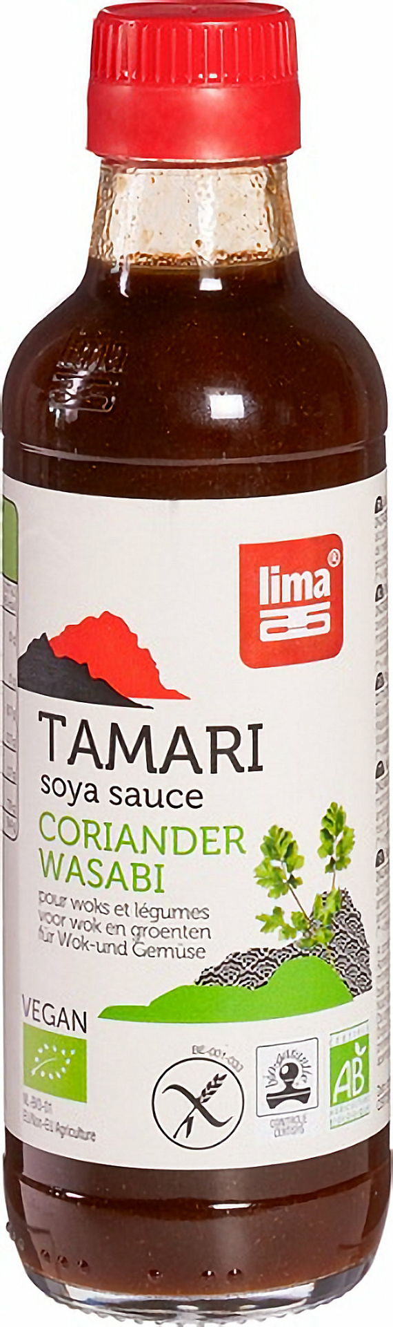 Lima Biologische Tamari Koriander Wasabi - perfect voor wokgerechten