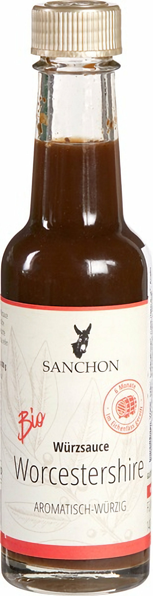 Sanchon Biologische Vegan Worcestershiresaus intens van smaak door vatrijping