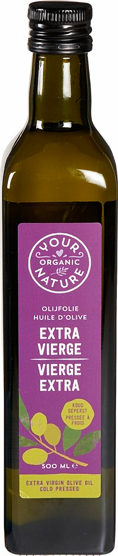 Your Organic Nature Biologische Spaanse Olijfolie Extra Vierge extra fruitig