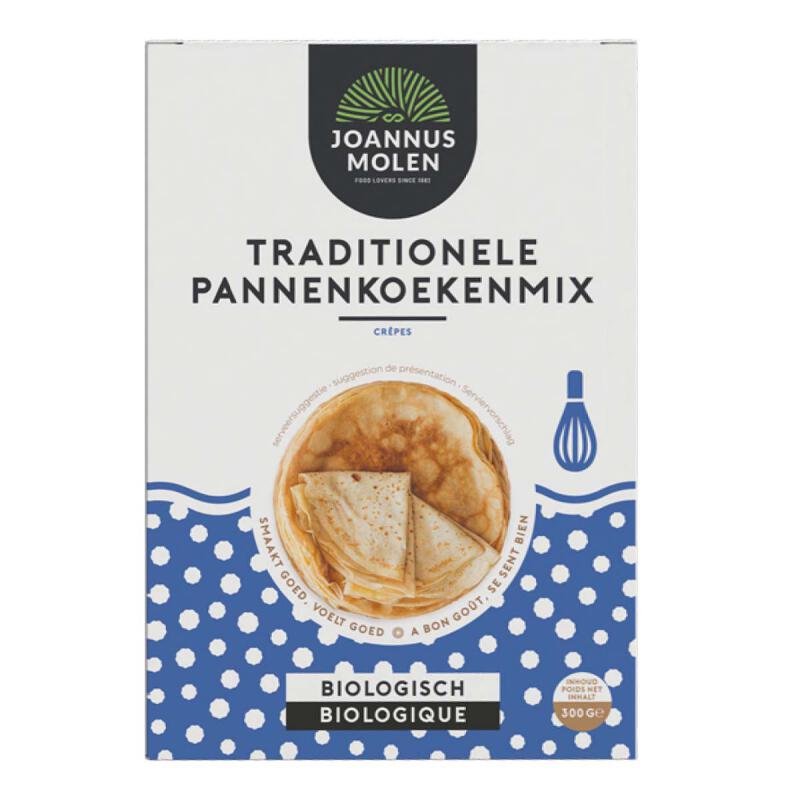 Joannusmolen Biologische Traditionele Pannenkoekenmix &ndash; authentieke smaak met boekweit