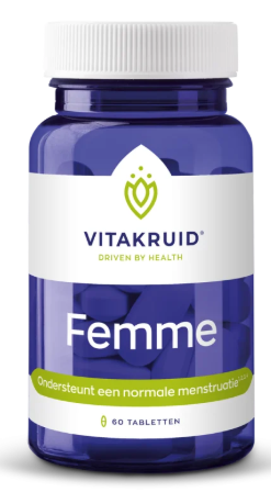 Vitakruid Femme Hormoonsupport voor Vrouwen &ndash; vier gestandaardiseerde kruidenextracten
