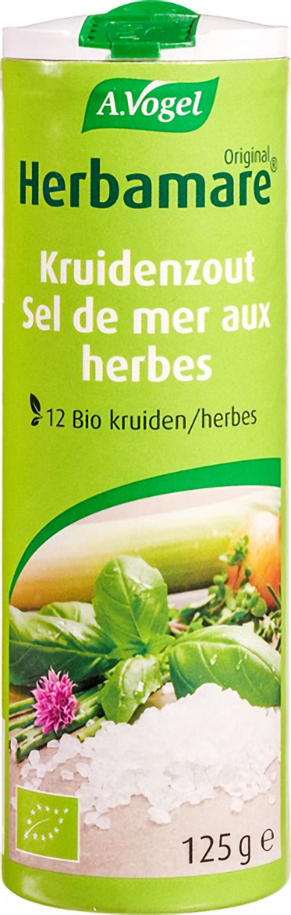 A.Vogel Herbamare Biologisch Kruidenzout 125 gram met 12 kruiden en groenten