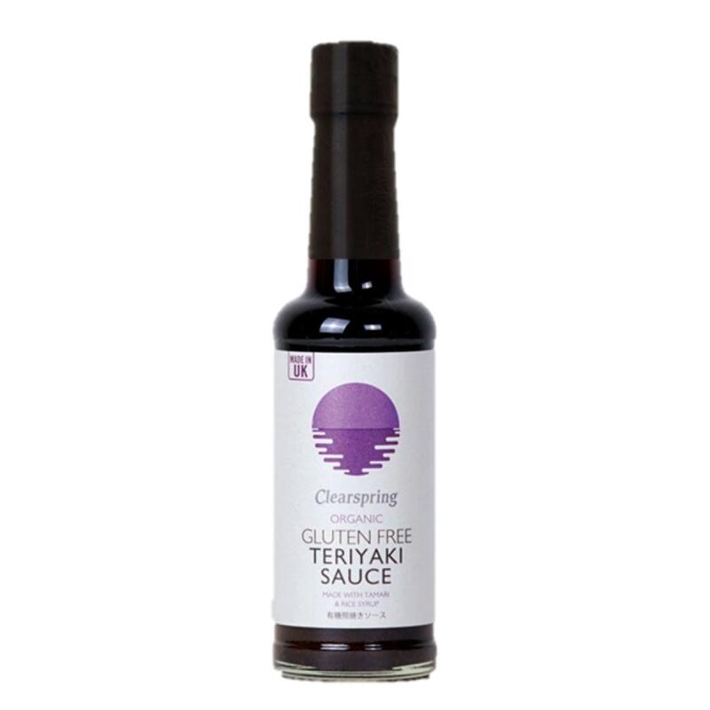 Clearspring Teriyaki Saus Glutenvrij Bio 150 ml met 51% Tamari