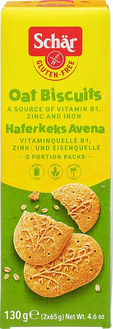 Sch&auml;r Avena glutenvrije haverkoekjes met 55% volkoren haver
