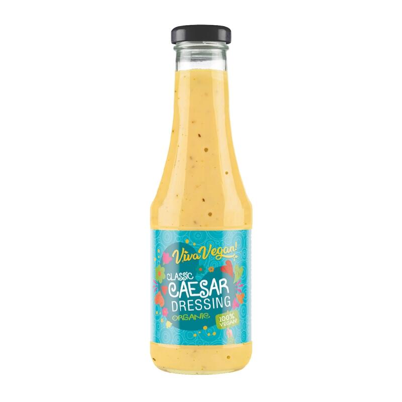 Viva Vegan Caesar Dressing Bio 310 ml &ndash; romig en kruidig