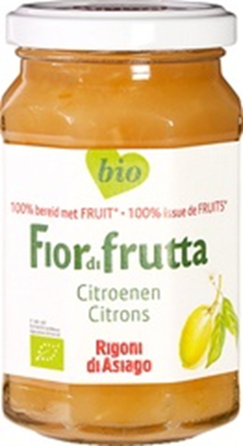 Fiordifrutta Citroen Fruitbeleg Bio 260 gram met 30% Siciliaanse citroen