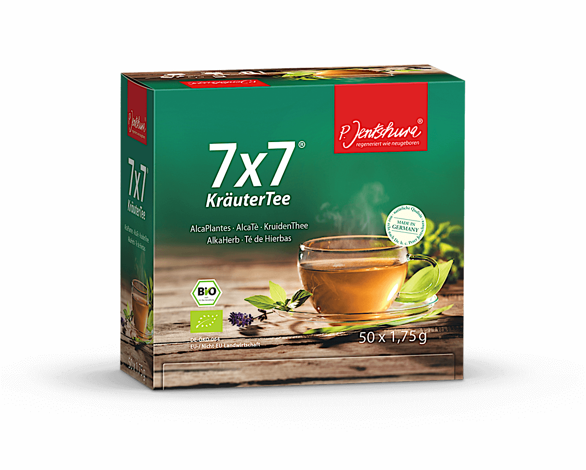 Jentschura 7x7 Kruidenthee Bio 50 Zakjes met 49 kruiden