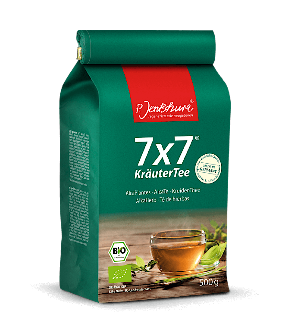 Jentschura 7x7 Kruidenthee Bio 500 g, losse thee met 49 ingredi&euml;nten