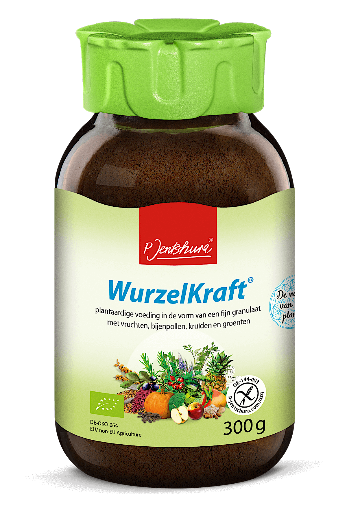 P. Jentschura WurzelKraft BIO 300 g met meer dan 100 plantaardige ingredi&euml;nten