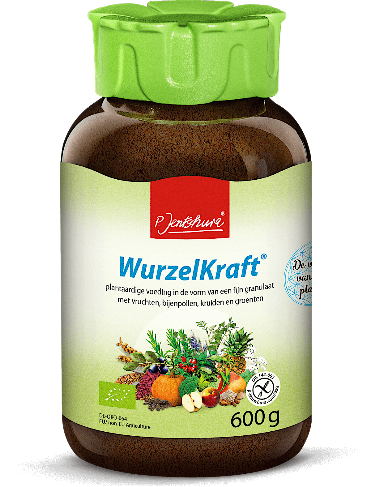Jentschura WurzelKraft BIO 600 g met 100+ biologische planten