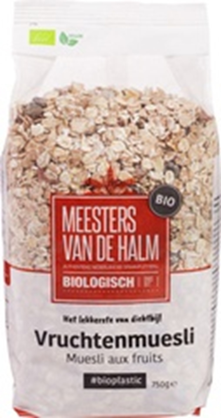 De Halm - Vruchtenmuesli Bio &ndash; 750 g