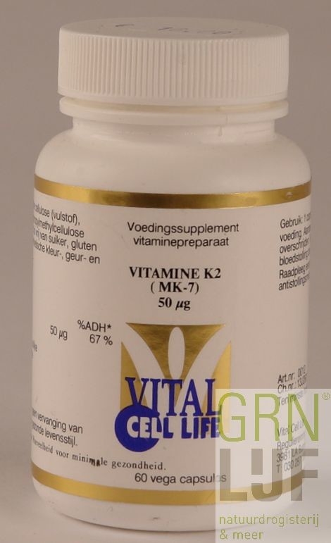 Vitall Cell Life Vitamine K2 50mcg