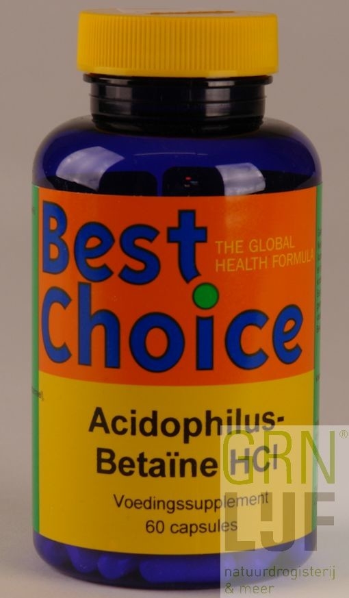 BEST CHOICE ACIDOPHILUS-BETAÏNE HCL 