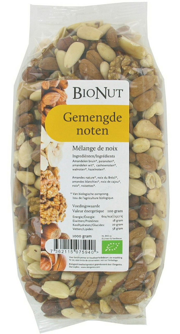 BioNut Gemengde Noten