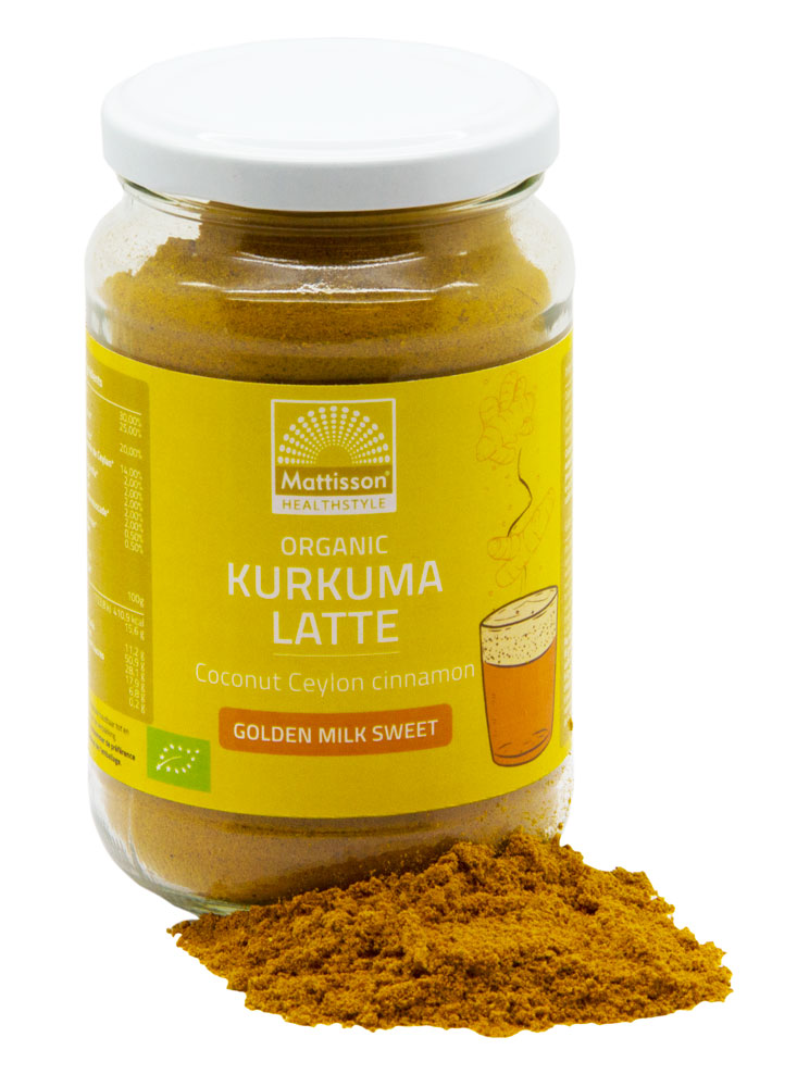 Kurkuma Latte ”Goldenmilk gezoet” BIO Mattisson