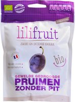 Lilifruit - Gewelde & Gedroogde Pruimen zonder pit Bio - 150 gram