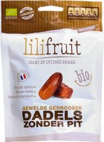 Lilifruit - Gewelde & Gedroogde Dadels zonder Pit - 150 gram