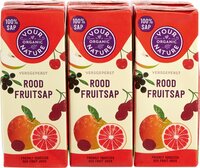 Your Organic Nature - Rood Fruit sap - 6-pack