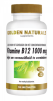 Vitamine B12 1000mcg - 240st - Golden Naturals 