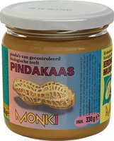 Monki - Pindakaas Met Zeezout - 330 gram