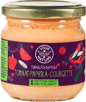 Your Organic Nature - Sandwichspread Tomaat-Paprika-Courgette - 180 gram