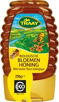 Bloemenhoning BIO Knijpfles - 250 gram - De Traay
