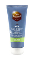 Men Hair & Body Wash Verveine 200ml - Bee Honest