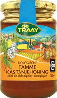 Kastanjehoning, tamme BIO - 350 gram - De Traay