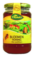 Bloemenhoning vloeibaar - 900 gram - De Traay