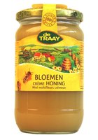 Bloemenhoning crème - 900 gram - De Traay