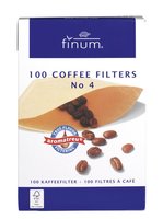 Finum -  Koffiefilter No 4  - 100 stuks
