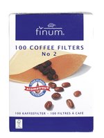 Finum - Koffiefilters No 2 - 100 stuks