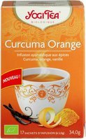 Yogi Tea - Curcuma Orange Thee - 17 builtjes