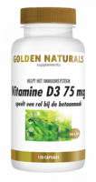 Vitamine D3 75mcg - 120 softgels - Golden Naturals