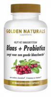 Blaas + Probiotica - 60 vegan capsules - Golden Naturals 